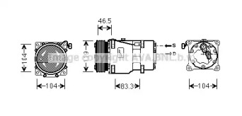 Компрессор AVA QUALITY COOLING CNK201