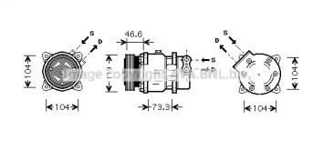 Компрессор AVA QUALITY COOLING CNK218