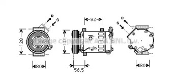 Компрессор AVA QUALITY COOLING CNK242