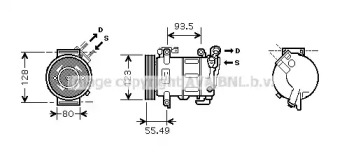 Компрессор AVA QUALITY COOLING CNK251