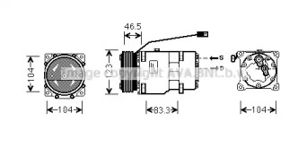 Компрессор AVA QUALITY COOLING CNK257