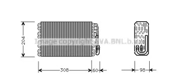 Испаритель AVA QUALITY COOLING CNV015