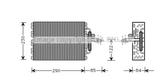 Испаритель AVA QUALITY COOLING CNV016