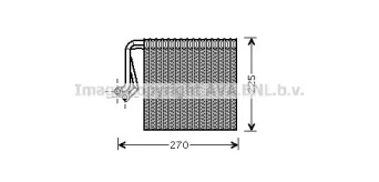 Испаритель, кондиционер AVA QUALITY COOLING CNV233