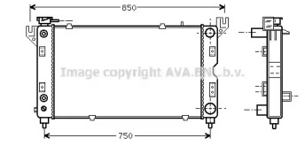 Теплообменник AVA QUALITY COOLING CR2028