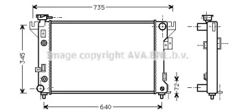 Теплообменник AVA QUALITY COOLING CR2032