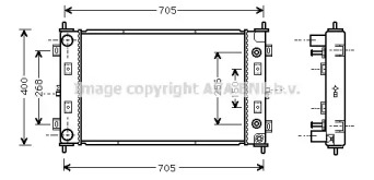 Теплообменник AVA QUALITY COOLING CR2034