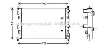 Теплообменник AVA QUALITY COOLING CR2076