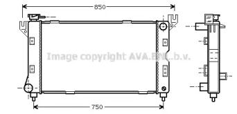 Теплообменник AVA QUALITY COOLING CR2085