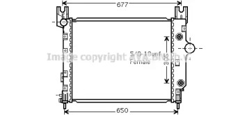 Теплообменник AVA QUALITY COOLING CR2091