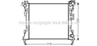 Теплообменник AVA QUALITY COOLING CR2104