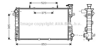 Теплообменник AVA QUALITY COOLING CR2107