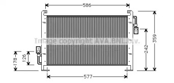 Конденсатор AVA QUALITY COOLING CR5015