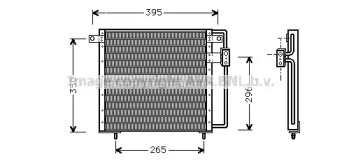 Конденсатор AVA QUALITY COOLING CR5017