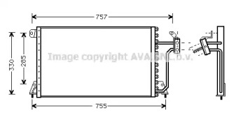 Конденсатор AVA QUALITY COOLING CR5019