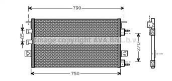 Конденсатор AVA QUALITY COOLING CR5023