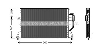 Конденсатор AVA QUALITY COOLING CR5024