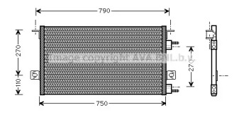 Конденсатор AVA QUALITY COOLING CR5037