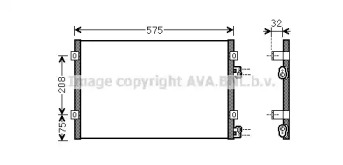 Конденсатор AVA QUALITY COOLING CR5071