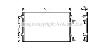 Конденсатор AVA QUALITY COOLING CR5110