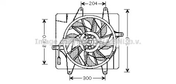 Вентилятор AVA QUALITY COOLING CR7505