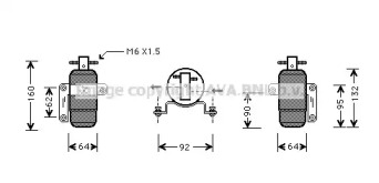 Осушитель AVA QUALITY COOLING CRD060