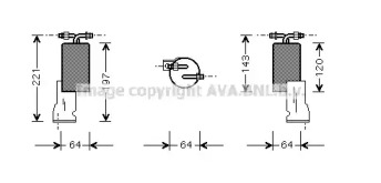 Осушитель, кондиционер AVA QUALITY COOLING CRD066