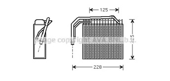 Испаритель, кондиционер AVA QUALITY COOLING CRV061