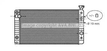 Теплообменник AVA QUALITY COOLING CT2023