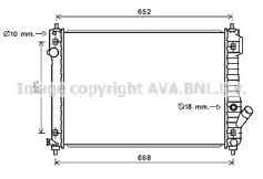 Теплообменник AVA QUALITY COOLING CT2049