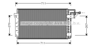 Конденсатор, кондиционер AVA QUALITY COOLING CT5009