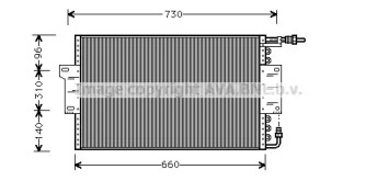 Конденсатор, кондиционер AVA QUALITY COOLING CT5010