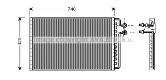 Конденсатор, кондиционер AVA QUALITY COOLING CT5015