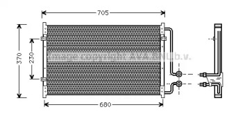 Конденсатор AVA QUALITY COOLING CT5025