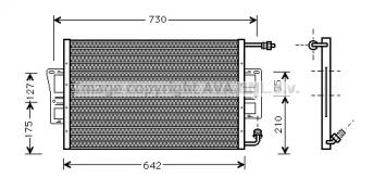 Конденсатор, кондиционер AVA QUALITY COOLING CT5026