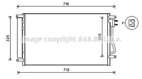 Конденсатор AVA QUALITY COOLING CT5038D