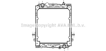 Теплообменник AVA QUALITY COOLING DF2023