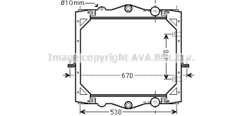 Теплообменник AVA QUALITY COOLING DF2039