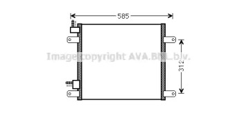 Конденсатор AVA QUALITY COOLING DF5042