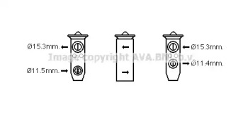 Клапан AVA QUALITY COOLING DN1371