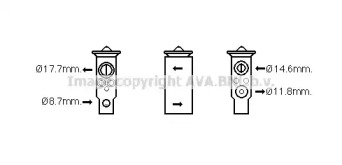 Клапан AVA QUALITY COOLING DN1380