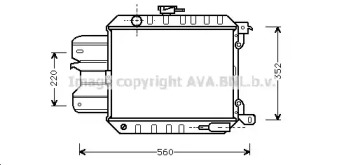 Теплообменник AVA QUALITY COOLING DN2013