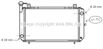 Теплообменник AVA QUALITY COOLING DN2084