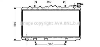 Теплообменник AVA QUALITY COOLING DN2096