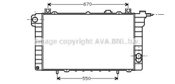 Теплообменник AVA QUALITY COOLING DN2110