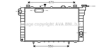 Теплообменник AVA QUALITY COOLING DN2113