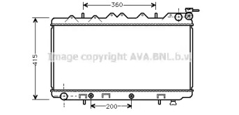 Теплообменник AVA QUALITY COOLING DN2136