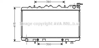 Теплообменник AVA QUALITY COOLING DN2137