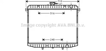 Теплообменник AVA QUALITY COOLING DN2143