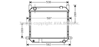 Теплообменник AVA QUALITY COOLING DN2209